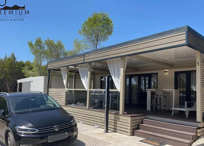 Charming Two-bedroom Mobile Homes - Mobile With Sea View And Terrace *